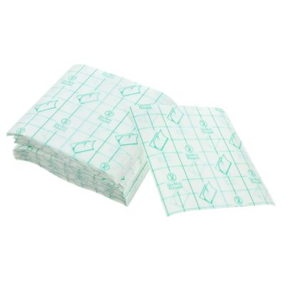 Ipetboom 100pcs Makeup Eyeshadow Palette Disposable Hand Mixing Plates Pu for Travel Random Style