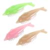 Ipetboom 4pcs Dolphin Shaped Boys and Girls Animal Nail Brush Foot Hand Brush Set for Fingernail Cleaning Manicure Tools Soft Bristles for Home Use view 1