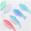 Ipetboom 4pcs Dolphin Shaped Boys and Girls Animal Nail Brush Foot Hand Brush Set for Fingernail Cleaning Manicure Tools Soft Bristles for Home Use view 4