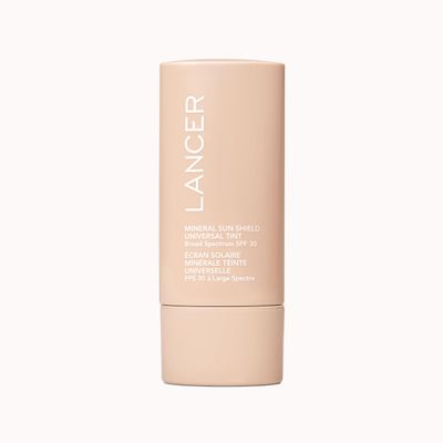 Lancer Skincare Mineral Sun Shield Universal Tint Broad Spectrum SPF 30 Sunscreen, 2 Fl Oz