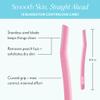Bliss Stainless Steel Disposable Dermaplaning Tools | Facial Exfoliator and Eyebrow Razor to Dermaplane Peach Fuzz - 8 pack view 2