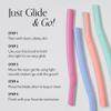 Bliss Stainless Steel Disposable Dermaplaning Tools | Facial Exfoliator and Eyebrow Razor to Dermaplane Peach Fuzz - 8 pack view 3