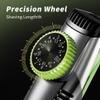 Electric Hair Clipper with Automatic Hair Suction, Professional Vacuum Beard Shaver for Men - Mustache Trimmer Barber Starter Kit, IPX6 Waterproof Rechargeable 2-in-1 Mens Compact Travel Razor (Green) view 2