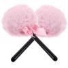 BESTYASH Fluffy Powder Puff for Face and Body - Soft Velvet Makeup Puff for Loose and Compact Powder Application Travel-Friendly 5.11X2.75 Inch view 4