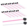 PACKOVE 100pcs Disposable Eyelash Mascara Brush for Wispy Lashes Eyelash Extension Applicator Makeup Practice Face Wands view 1