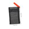 BAZEITFLOW 2pcs Foaming Net for Bar Soap Soap Bag for Deep Cleaning Rich Foam Production Suitable for Facial Cleansers and Bathing Ribbon and String view 2