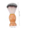 Baluue 2pcs Beard Brush Shaving Brush Gentle Soft Bristle Men's for Wet Shaving and Facial Cleaning view 2