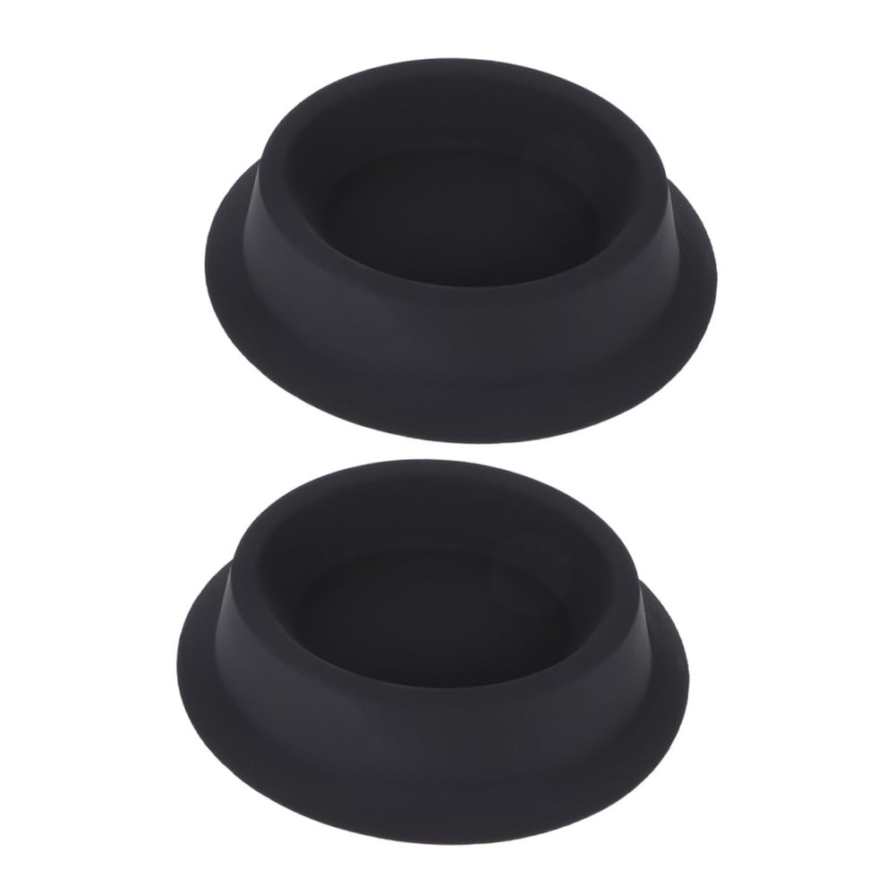 SAFIGLE 2pcs Silicone Shaving Bowl Lightweight Foaming Vessel for Men Beard Maintenance Grooming Modern Aesthetic Design for Bathroom Decor Versatile Shaving and Cleaning Supplies