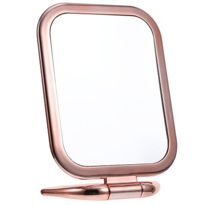 GALPADA Compact Tabletop Magnifying Mirror Double-Sided Makeup Mirror for Home Desk Bathroom Travel