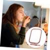 GALPADA Compact Tabletop Magnifying Mirror Double-Sided Makeup Mirror for Home Desk Bathroom Travel view 3