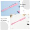 VALICLUD 3pcs Non-Stick Silicone Waxing Spatulas for Hair Removal Reusable Wax Applicator Sticks Large Hard Wax Rods for Body Use for Home Salon view 3