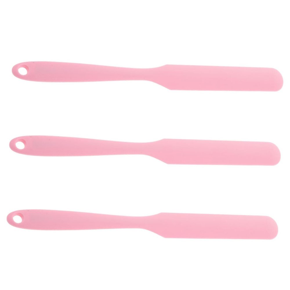 NIYANGLE 3pcs Reusable Non-stick Waxing Sticks for Women Hair Removal Wax Applicator Silicone Body Hairs Waxing Rod Tool
