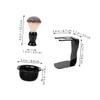 DEARMAMY 1set Men Beard Grooming Kit Beard Brush Shaving Bowl Professional Shaving Home Travel Gentle view 2