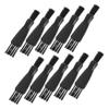 BEBEMOKO 10pcs Dual Cleaning Brush for Electric Shavers Grooming Accessories for Men Cleaner for Hair Removal Travel-Friendly Design view 1