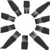 BEBEMOKO 10pcs Dual Cleaning Brush for Electric Shavers Grooming Accessories for Men Cleaner for Hair Removal Travel-Friendly Design view 3