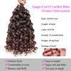 10 Inch Pre Looped Crochet Hair for Black Women Girls&Kids-8 Packs Gogo Curl/Beach Curl/Ocean/Water/Deep Wave Synthetic Hair Tangle-Free Full&Natural Look Long-Lasting for Daily Wear(4/30) view 3