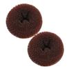 PACKOVE 2pcs Small Bun Maker Synthetic Hair Bun Tool for Women Versatile Hair Accessory for Donut and Flower Styles view 1