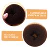 PACKOVE 2pcs Small Bun Maker Synthetic Hair Bun Tool for Women Versatile Hair Accessory for Donut and Flower Styles view 3