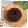 PACKOVE 2pcs Small Bun Maker Synthetic Hair Bun Tool for Women Versatile Hair Accessory for Donut and Flower Styles view 4
