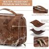 Elviros Travel Toiletry Bag for Women and Men, Makeup Bag Hanging Dopp Kit with Shaving Compartment Cosmetic Organizer Travel Bag with Shoes Bag view 3