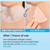 AUSLKA Neck Wrinkle Patches Moisturizing Hydrolyzed Collagen Mask Become Transparent Neck Masks, Deep Hydration & Elasticity Boost, Neck Lifting Firming Pads for Tightening Skin 5 PCS view 2