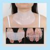 AUSLKA Neck Wrinkle Patches Moisturizing Hydrolyzed Collagen Mask Become Transparent Neck Masks, Deep Hydration & Elasticity Boost, Neck Lifting Firming Pads for Tightening Skin 5 PCS view 3