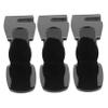 Didiseaon 3pcs Men's Grooming Razor Stand Brush Holder Plastic Safe Easy Storage for Shavers Travel-friendly view 1