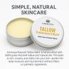 Ammoya Naturals Grass-Fed Tallow Balm with Unscented/Honey Herbal  Gentle Natural Moisturizer for Face & Body, 2 oz view 3