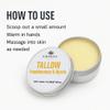 Ammoya Naturals Grass-Fed Tallow Balm with Frankincense & Myrrh  Gentle Natural Moisturizer for Face & Body, 2 oz view 4
