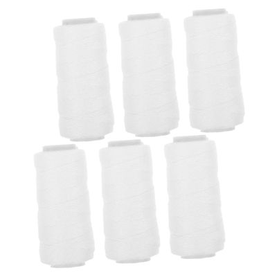 LIFKOME 6rolls Cotton Facial Hair Removal Threading String Precision Eyebrow and Facial Hair Plucker for Lip and Eyebrow Removal Easy to Use and Gentle Skin