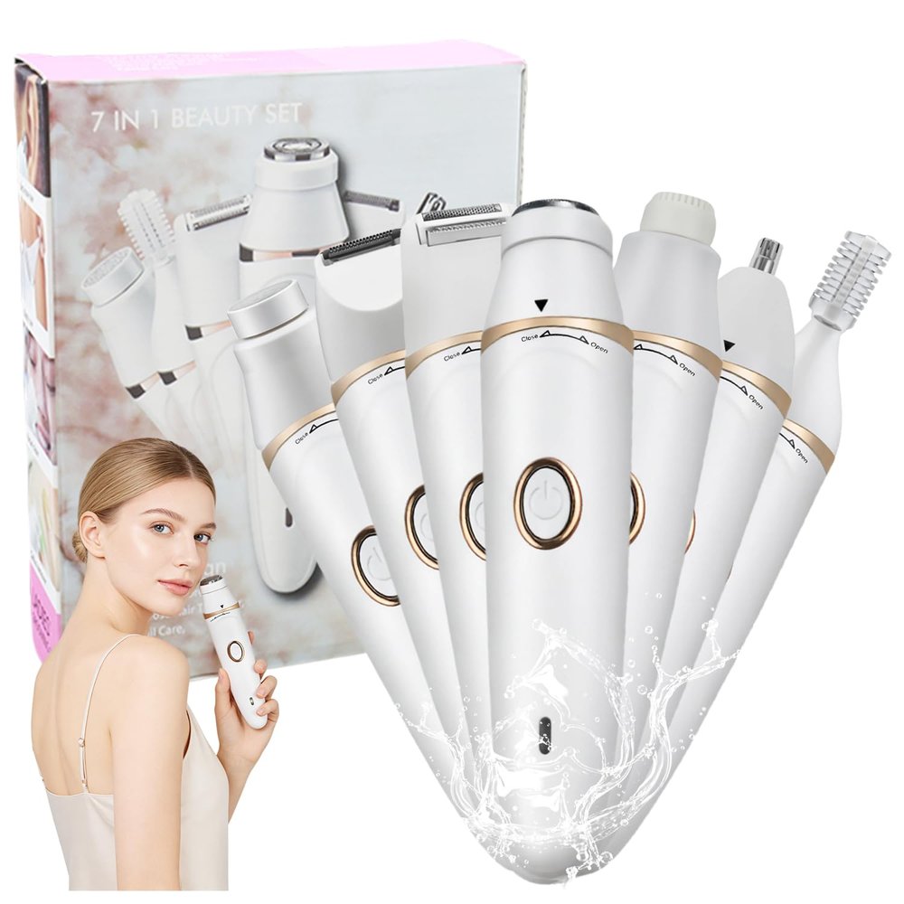 Jaxbo Epilator Pro 3.0 Women Face Epilator, Pro 3.0 Facial Hair Removal for Women, Hair Removal for Face,7-in-1 Painless Body Shaver,Suitable for Body, Legs, Underarm