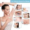 Jaxbo Epilator Pro 3.0 Women Face Epilator, Pro 3.0 Facial Hair Removal for Women, Hair Removal for Face,7-in-1 Painless Body Shaver,Suitable for Body, Legs, Underarm view 2
