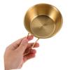 WRITWAA Stainless Steel Shaving Bowl with Elegant Gold Handle for Men Durable Lathering Cup for Wet Shaving for Home and Travel Grooming view 3