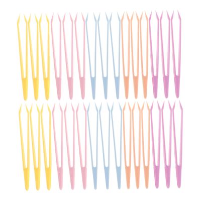 HOLIDYOYO 100pcs Eyelash Tweezers Set Professional Multi-functional Tweezers for Eyelash Application for Makeup Straight Tip