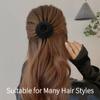 3PCS Bird Nest Magic Hair Clip,Birds Nest Hair Clips for Women,Hair Bun Maker Ponytail Holders for Thick Thin Hair view 3