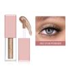 Lorilida 2 Pack Liquid Eyeshadow Brush Set Waterproof Sweatproof Makeup Brush for Shimmer Glitter Eyeshadow Long Lasting Pink One Size view 2