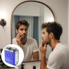 Compact Dual Head Waterproof Electric Shaver, Usb Rechargeable For Men, Zinc Alloy, Type-C Charging view 3