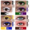 BINGBRUSH Colored Mascara Smudge-Proof, Long-Lasting, Volumizing & Lengthening,Red Burgundy Mascara Waterproof Eye Makeup for Party & Daily Looks (04#-Brown&Red, 1 Count (Pack of 1)) view 4