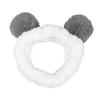 VINTORKY Panda Ear Elastic Cloth Hairband for Sports and Facial Cleaning view 1