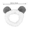 VINTORKY Panda Ear Elastic Cloth Hairband for Sports and Facial Cleaning view 2