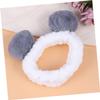 VINTORKY Panda Ear Elastic Cloth Hairband for Sports and Facial Cleaning view 3