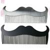 BAZEITFLOW 2pcs Stainless Steel Beard Comb Set for Men Professional Hairdressing Styling Tool Compact Goatee Comb Silver Black Rustproof Design for Personal Salon Use view 3