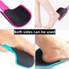 3 Pcs Foot Scraper Foot Scrub Pedicure Tools Curved Foot File,Exfoliating Scrub Rub Board Double-Sided Dead Skin Calluses Removal Pedicure Care for Both Wet and Dry Cracked Feet view 4