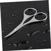 Gogogmee 1pc Safety Stainless Steel Eyebrow Scissors Nose Hair Trimmer Precision Nose Hair Scissors view 3