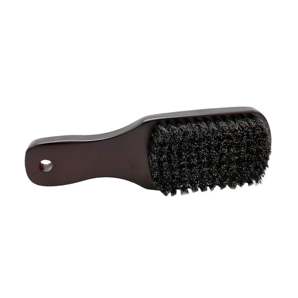 FOYTOKI 1pc Fine Workmanship Bristle Brush for Men Beard Styling Hair Styling Tool for Valentine Day
