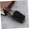 FOYTOKI 1pc Fine Workmanship Bristle Brush for Men Beard Styling Hair Styling Tool for Valentine Day view 2