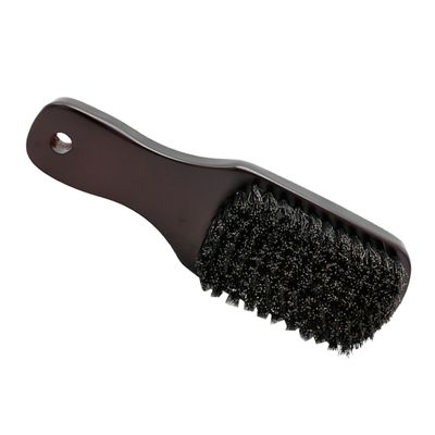 BAZEITFLOW Beard Cleaning Brush with Natural Boar Bristles for Men Personal Care Tool for Grooming and Styling Ergonomic Design for Easy Handling Travel-friendly and Compact