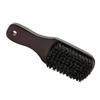 BAZEITFLOW Beard Cleaning Brush with Natural Boar Bristles for Men Personal Care Tool for Grooming and Styling Ergonomic Design for Easy Handling Travel-friendly and Compact view 1