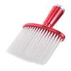 Didiseaon Electroplating Hair Brush Barber Cleaning Brush for Hairdressing Neck Soft Bristles Hair Cutting Red view 1
