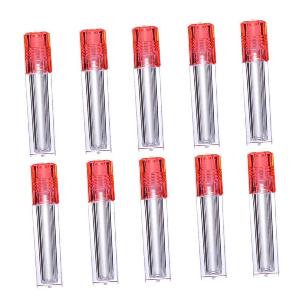 VICASKY 1set Refillable Lip Oil Vials with Moisturizing Lip Bottle Portable Hydrating Oil Containers for and Travel